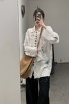 Archivio J.M.Ribot Hand -painted shirt W27/Mi/Sketch